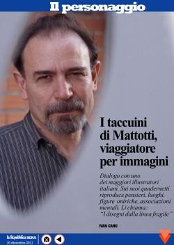 I taccuini di Lorenzo Mattotti, viaggiatore per immagini (di Ivan Canu)