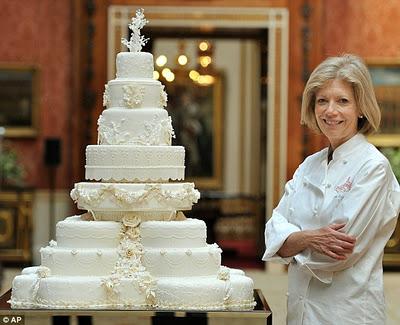 WILLIAM E KATE'S WEDDING CAKE