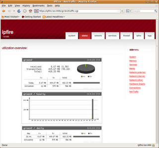 IPFire, firewall basato su Linux, eseguibile da CD ROM oppure da un'unità USB.