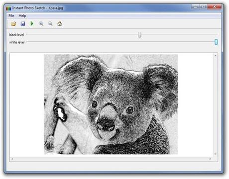 Instant Photo Sketch Koala Trasformare le foto in schizzi e disegni con PhotoSketch