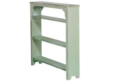 Studio shabby chic decapato scrittoio sedia libreria verde salvia design myArtistic