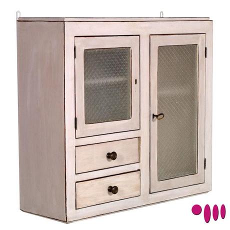 Vetrina shabby chic alzata cucina da parete design myArtistic