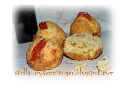 Muffin salsiccia e pomodoro