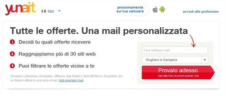 deal Yunait ziogeek Yunait, tutte le offerte del web direttamente nella vostra casella email