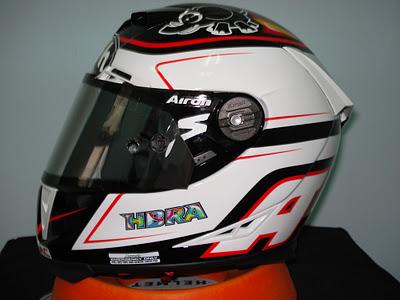 Airoh GP500 H.Barberá Test Sepang 2012 by Bargy Design