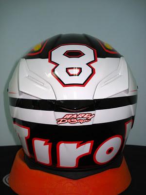 Airoh GP500 H.Barberá Test Sepang 2012 by Bargy Design