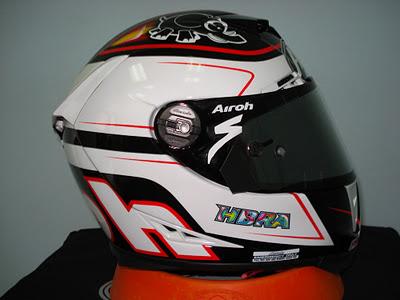 Airoh GP500 H.Barberá Test Sepang 2012 by Bargy Design