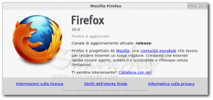 Firefox 10: migliorata l’interfaccia utente e la gestione delle estensioni. Installiamolo