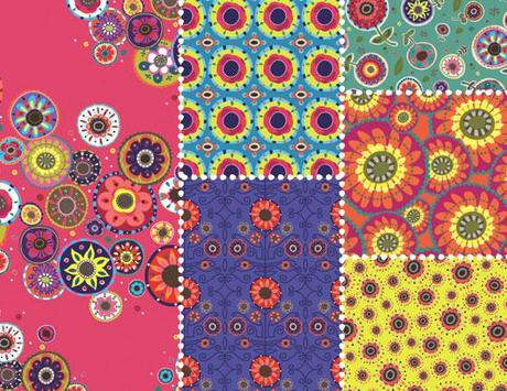 I COLORATISSIMI E GIOCOSI PATTERNS DI IZA PEARL