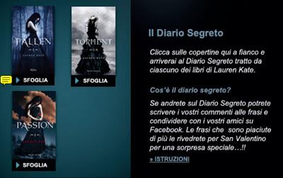 Fallen Saga di Lauren Kate: sono partiti i giochi sul sito ufficiale della saga!