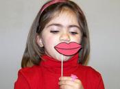 Maschera Carnevale: bocca gomma crepla giocare fare "mamma"