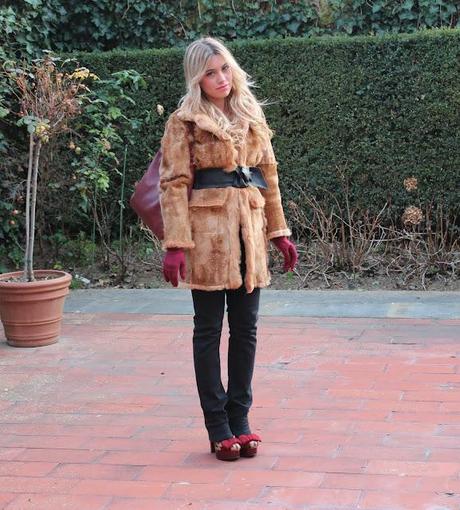 Beige and Burgundy !