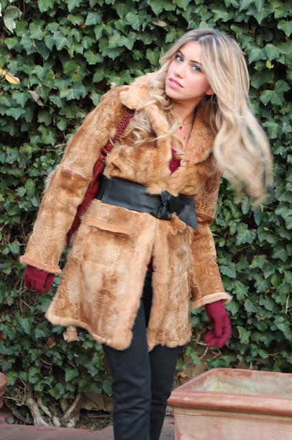 Beige and Burgundy !