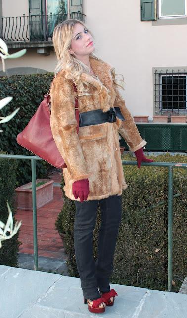 Beige and Burgundy !