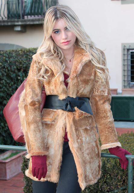 Beige and Burgundy !