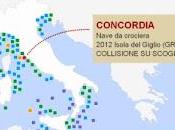 Costa Concordia altre: tutti relitti navali Mediterraneo. Infografica interattiva
