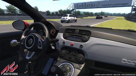 Assetto Corsa, ufficializzata la licenza 500 Abarth SS e Magione, nuove foto