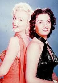 anni 50 Jane Russell e Marylin