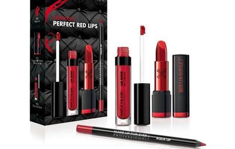Trucco san valentino labbra perfette perfect red lips make up forever
