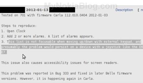 Symbian Carla in test su Smartphone Nokia E7 e Nokia 701