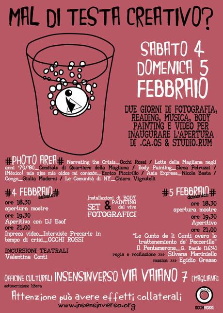 workshop e set fotografici roma