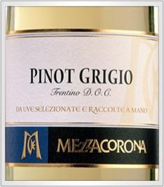 Il Pinot Grigio di Mezzocorona