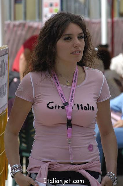 Podium Girl al Giro