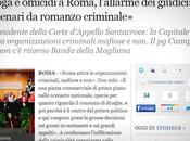 "Scenari Romanzo Criminale"