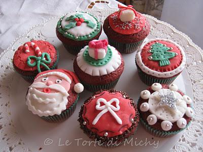 Xmas Red Velvet Cupcakes