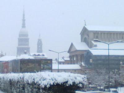 Novara e la neve
