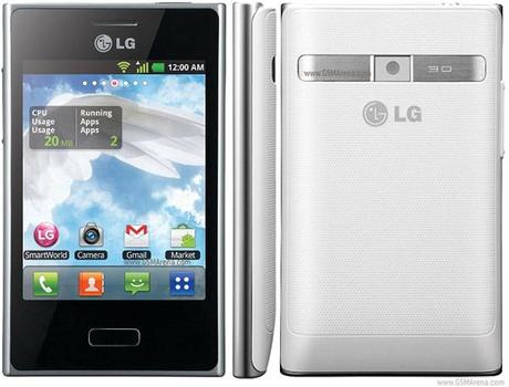 LG E400 Optimus L3 : Smartphone Android Scheda tecnica e informazioni sul prezzo di vendita
