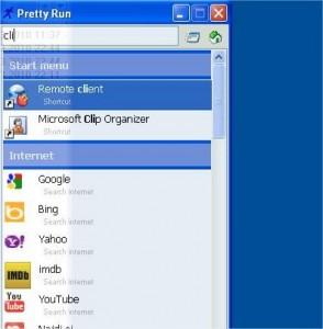 Trovare file sul pc con Pretty Run