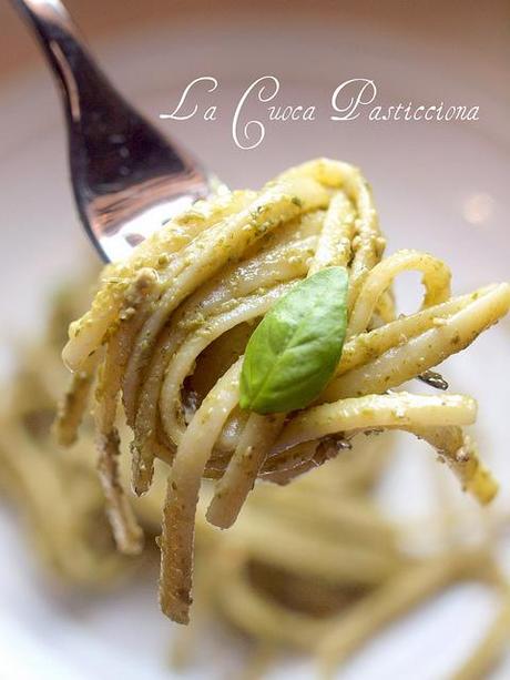 Linguine al pesto -Foto del WorkShop Sigrid Verbert