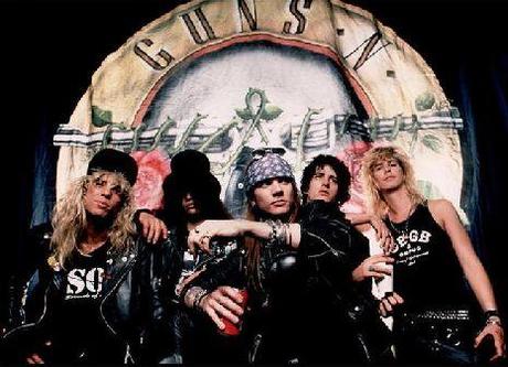 I Guns n’ Roses in concerto a Bercy