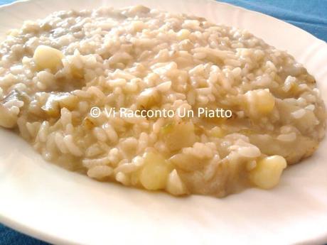 Riso e patate con cuori di carciofo