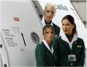 Discriminazione in volo Assistenti di Meridiana taglia 40