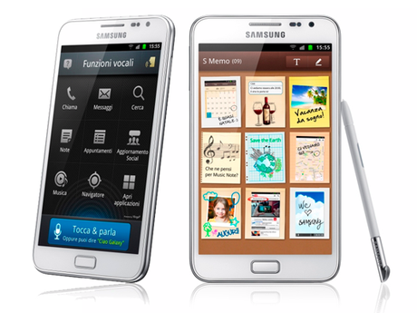 Samsung Galaxy Note in versione White da metà febbraio