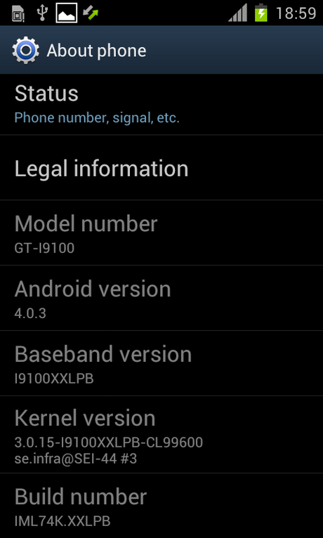 I9100XXLPB6 Nuovo Firmware Android Ice Cream Sandwich per Samsung Galaxy S 2