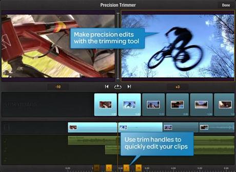 avid studio ipad 4 Avid Studio, alternativa ad iMovie per iPad