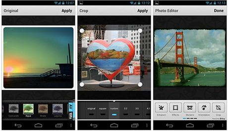 aviary Modificare le foto su Android: Aviary Photo Editor