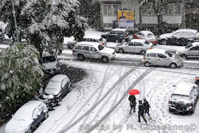 Da Roma ... al freddo e gelo