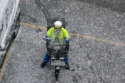 Da Roma ... al freddo e gelo