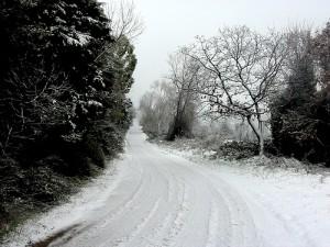 Corrente siberiana  in Sardegna centrale Barbagia e Ogliastra innevate Forti disagi e scuole chiuse