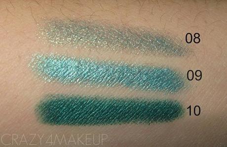 Review & Swatches KIKO Long Lasting Stick Eyeshadow