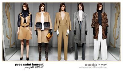 YVES SAINT LAURENT PRE-FALL 2012.13