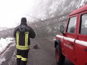 Intervento Vigili del fuoco