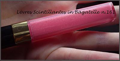 Recensione e swatch del Levres Scintillantes Bagatelle n.161