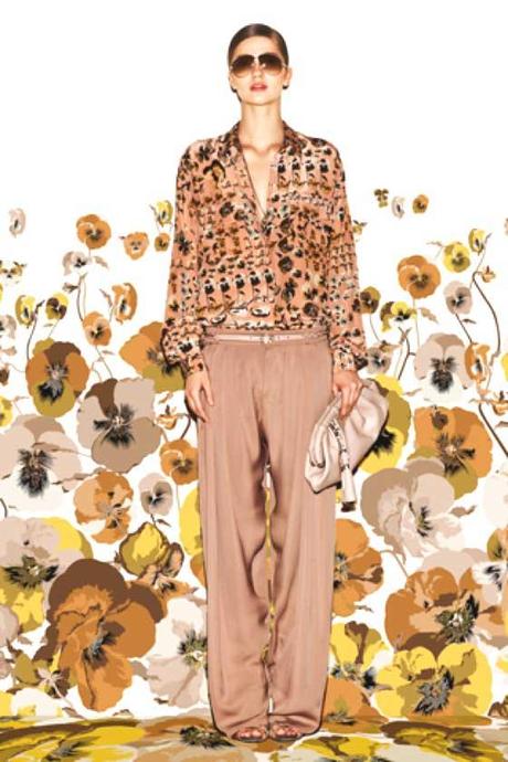 STAMPE FLOREALI  NELLA COLLEZIONE GUCCI PRE-FALL 2012