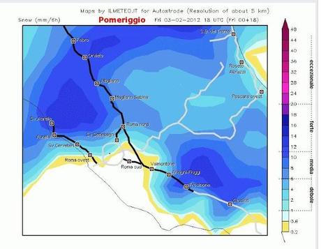 Alemanno dice che non erano stati avvertiti e il sito del meteo mostra il contrario! Incredibile gaffe!