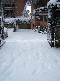 La neve a Roma